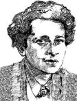 portrait of Hannah Arendt (drawing)
